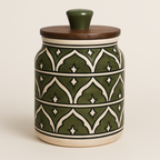 Handcrafted Kitchenware Ceramic Jar