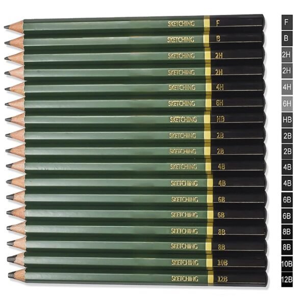 42 Pcs Professional Artist Drawing and Sketching Set for Artist & Beginners - Image 2