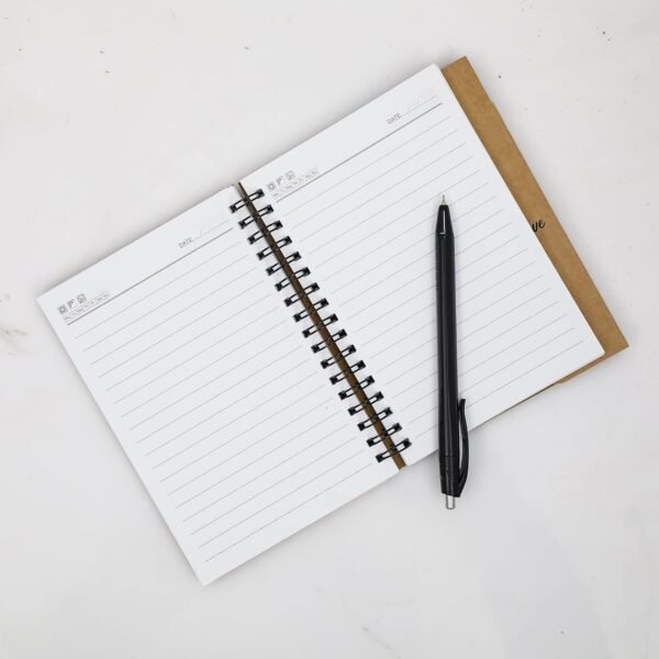 Classy Memo Craft NotePad/Sticky Notes Memo Wrap/Foldable Journal Diary for School, College, Office & Home Study 80 GSM- A6 Size (Wrap Diary With Pen) - Image 4
