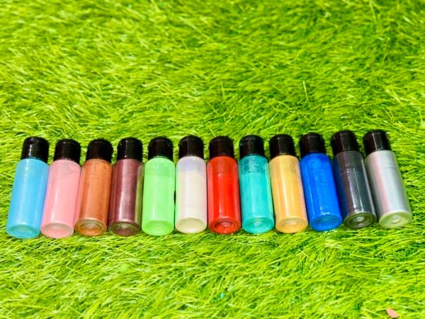 Mica Powder for Resin Art Multicolor- Set of 12 (Big) - Image 2