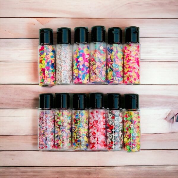 DIY Craft Resin Polymer for Nail Art, Epoxy, UV Resin Crafts, Jewelry, Mold Filling and for Resin Arts- Set of 12