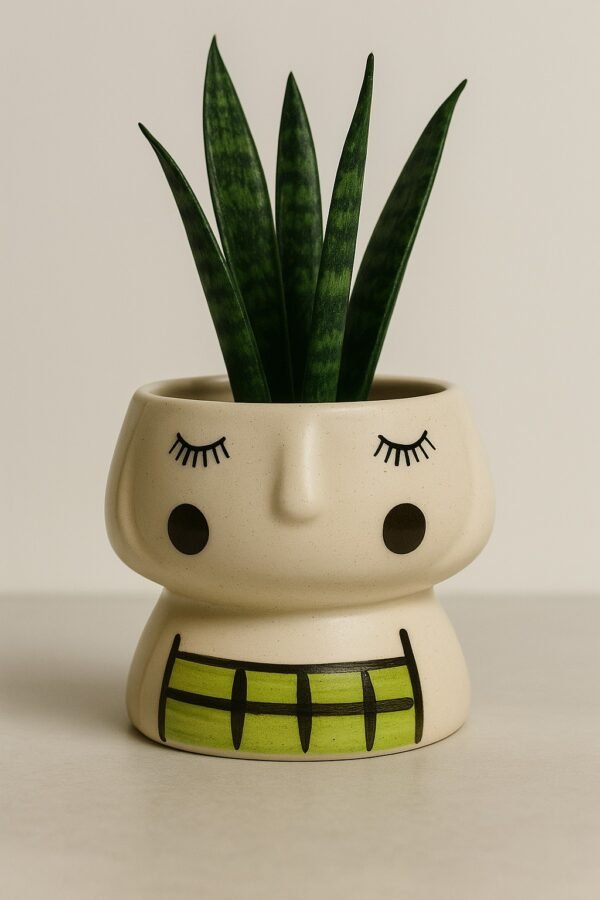 Ceramic Mini Doll Pot
